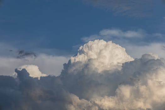 clouds in the sky