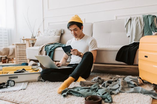 person checking facts on a laptop