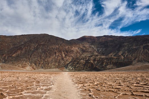 Area 51 military base in the Nevada desert