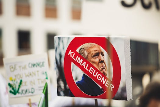 image of climate change protest